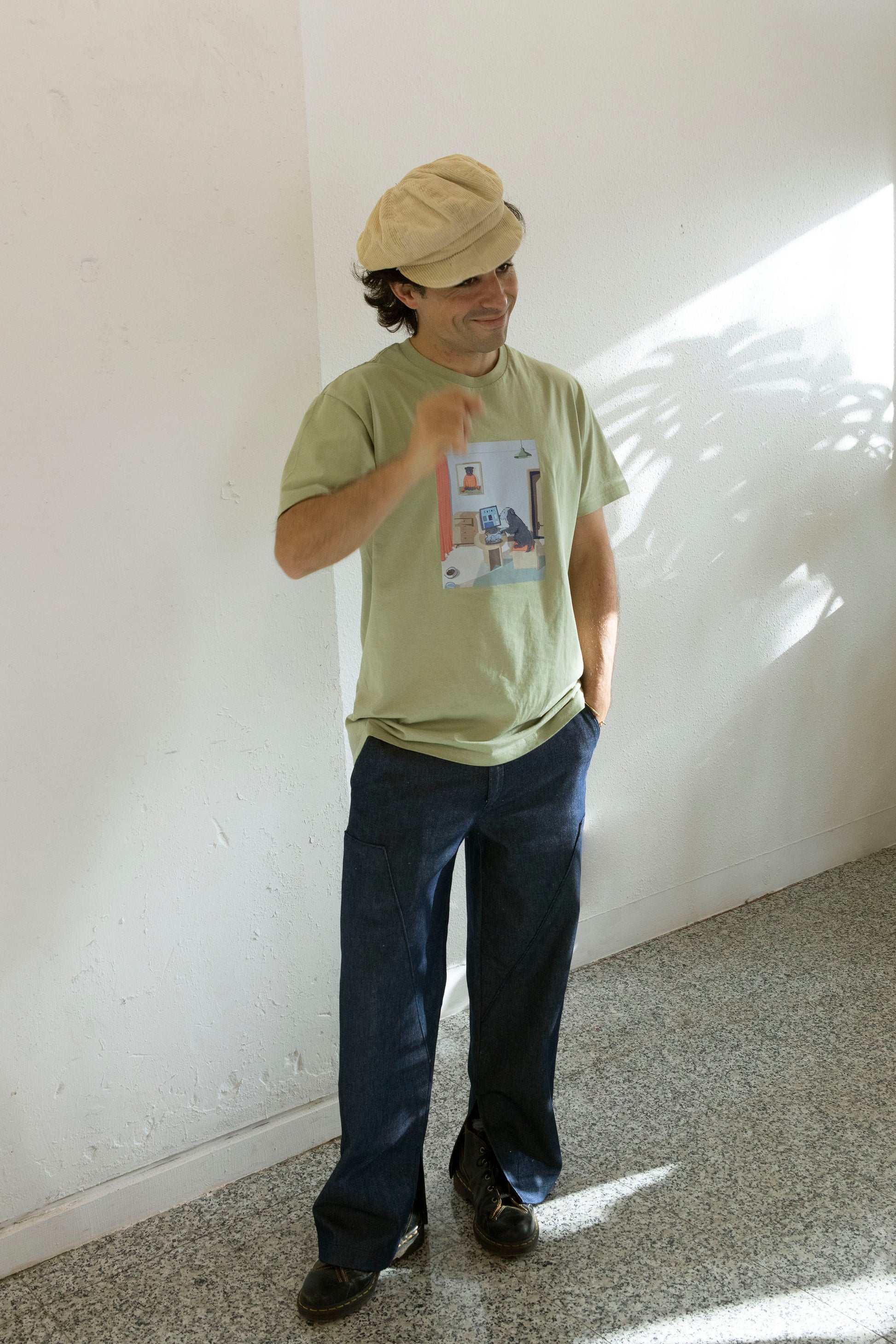 camiseta TXAKUR - verde