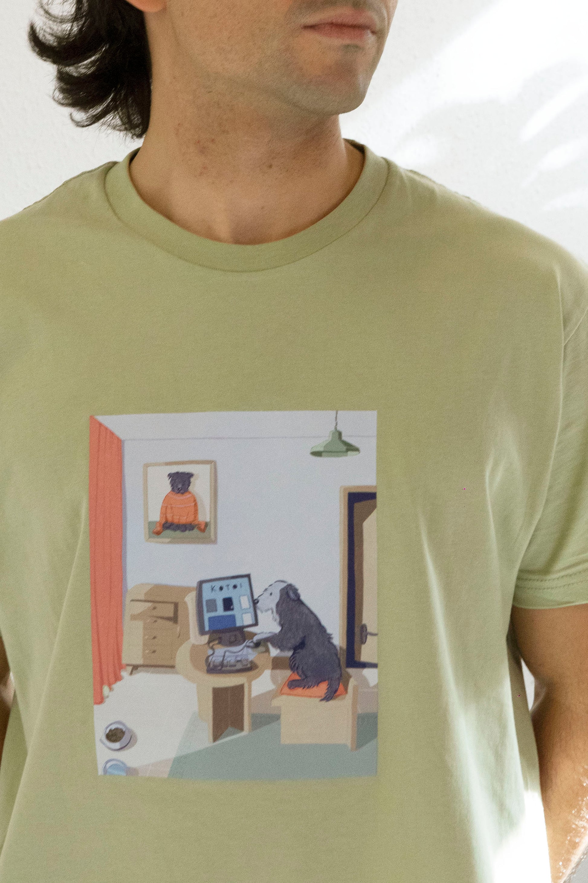 camiseta TXAKUR - verde