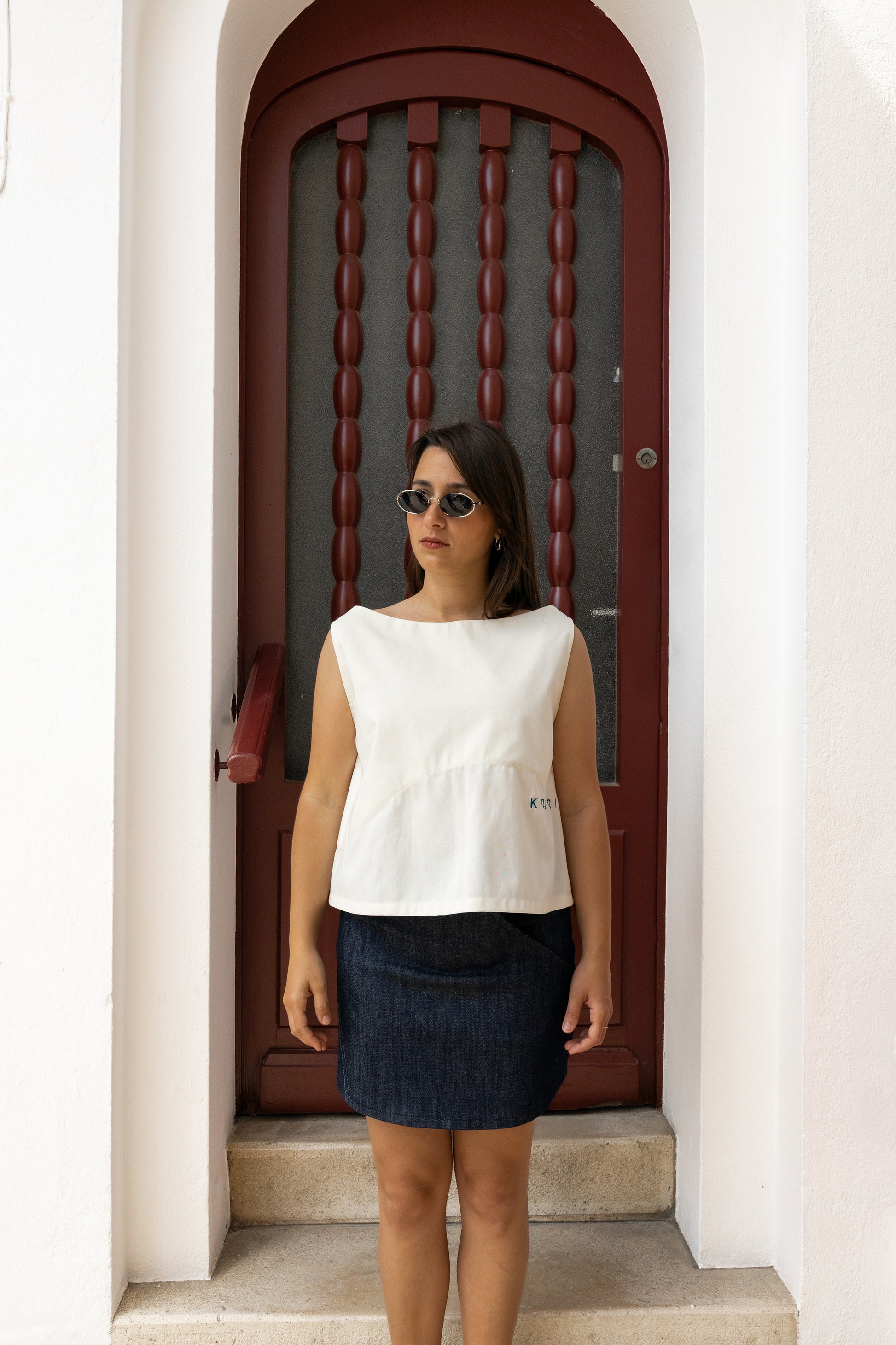 camisa Maro - ecru