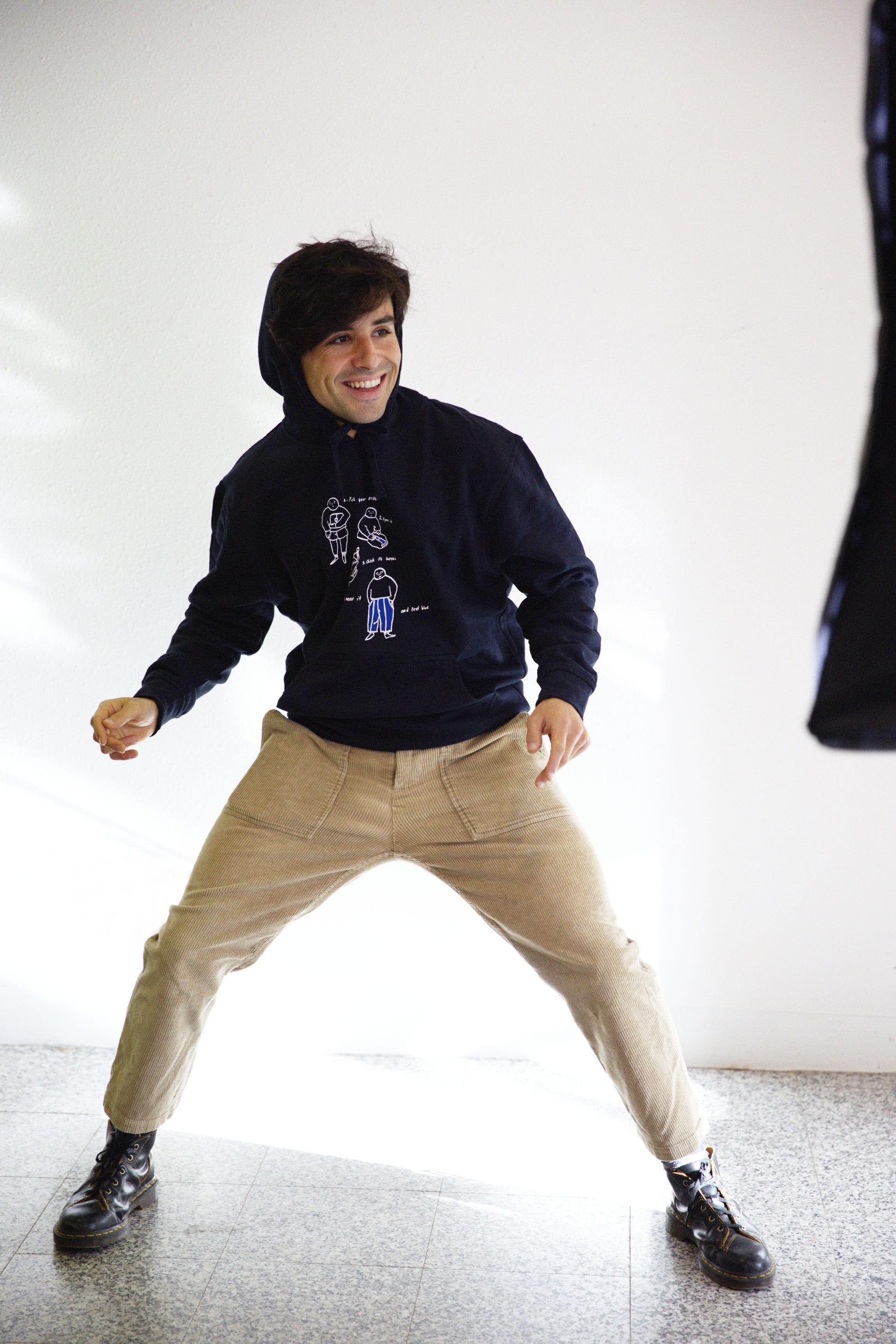 sudadera FEEL BLUE - capucha