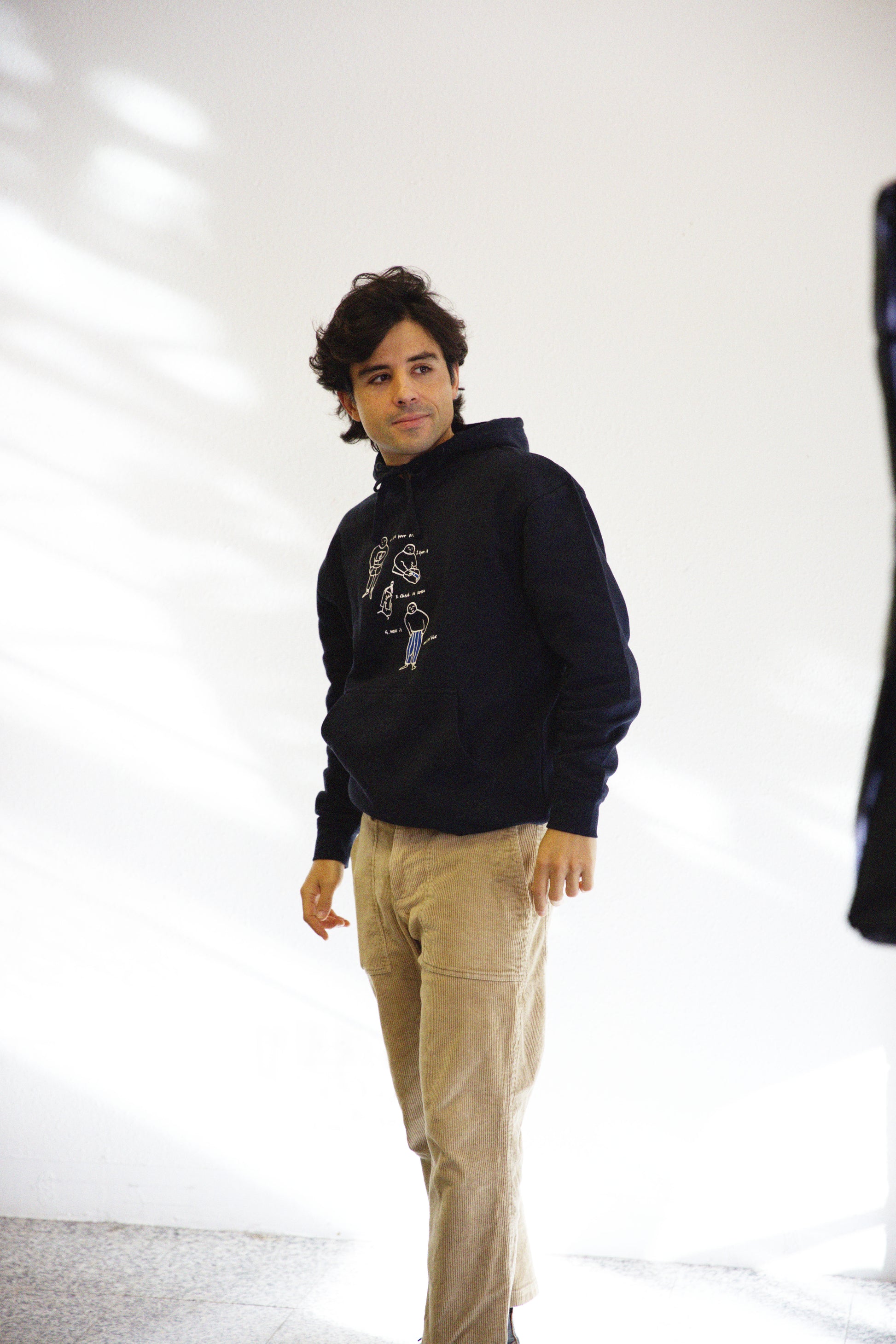 sudadera FEEL BLUE - capucha